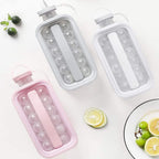 Cube tray ice mold for cocktails and refreshing drinks