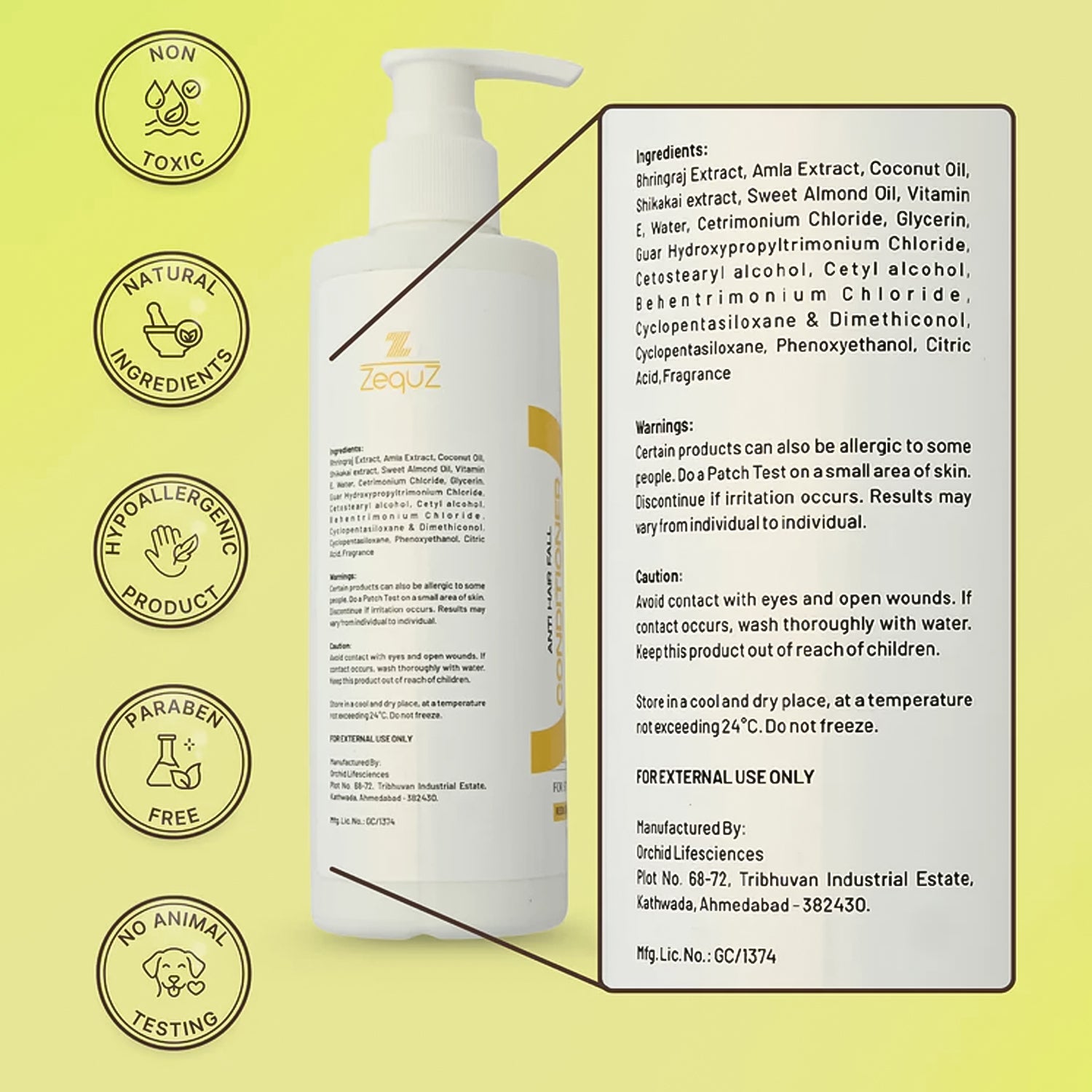 Hair looking smooth and nourished using anti hair fall conditioner