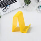 Plastic multifunctional mobile phone stand holding smartphone and pens