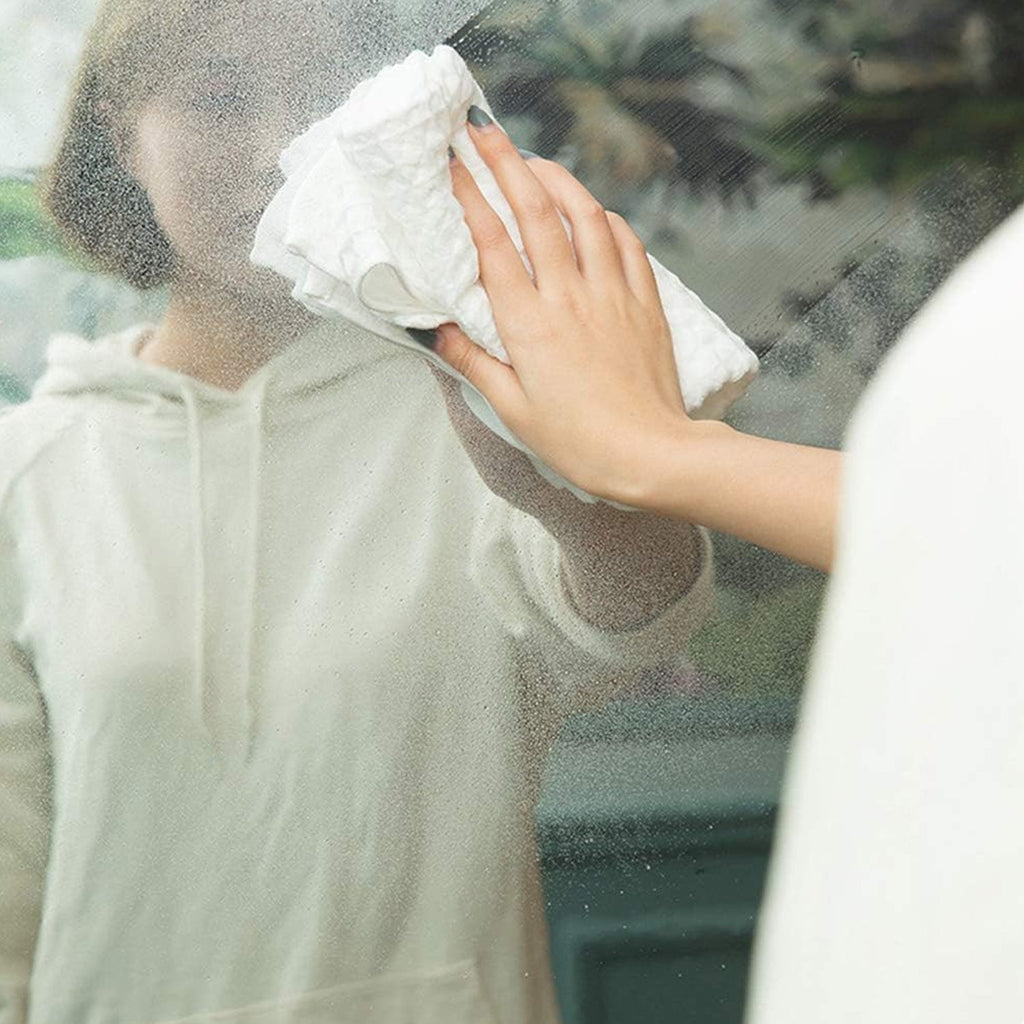 Lightweight self stick mirror sheet for easy installation