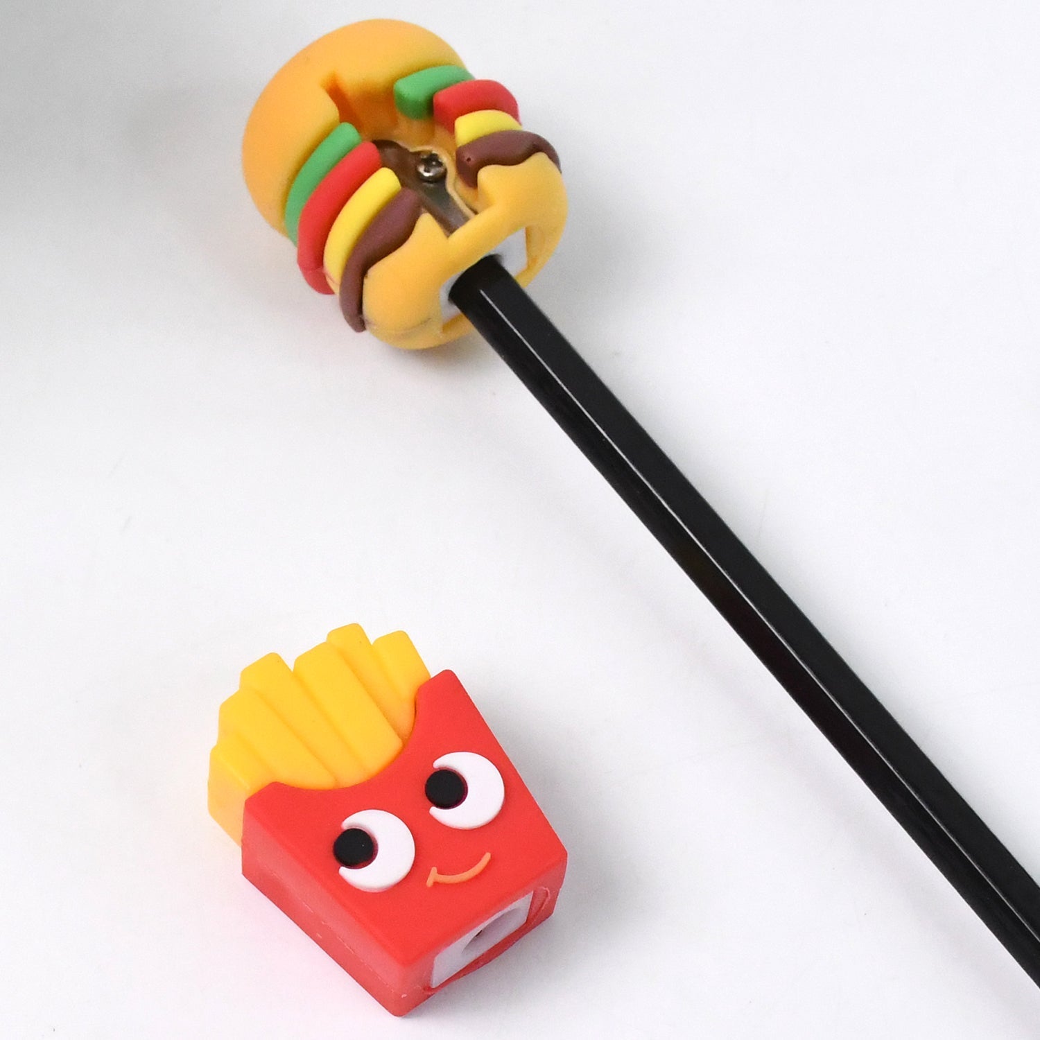 Durable kids cartoon sharpener with space-saving compact size