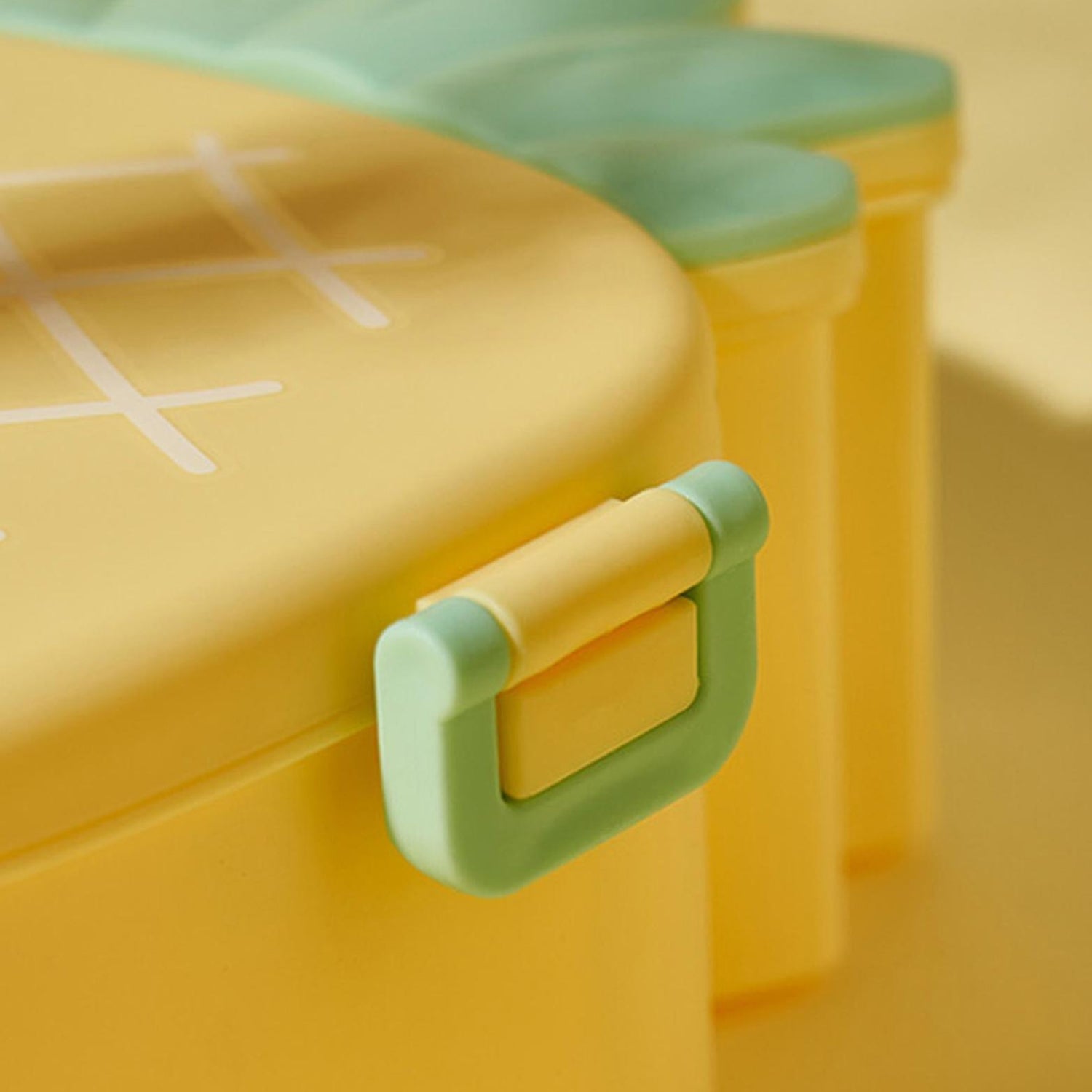 Durable, reusable fork and spoon perfectly sized for the pineapple lunch box.