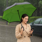 Texture of the waterproof and UV protective umbrella fabric.