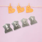 Illustration showing the easy repositioning of these versatile stainless steel hooks.