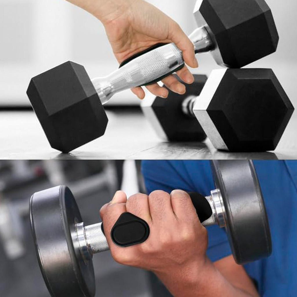 Durable gym grip pads designed for strength training