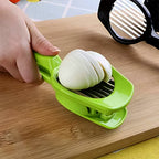 ChefAura Multipurpose Slicer creating uniform slices of mushrooms for cooking.