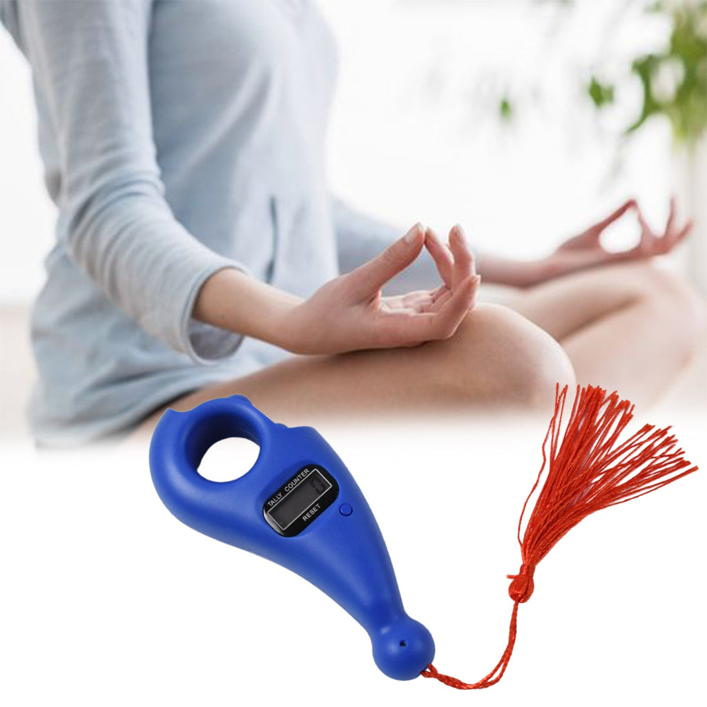 The compact Digital Tasbih Counter from  displayed on a white surface.