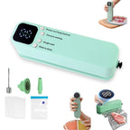 Compact kitchen vacuum sealer machine body and controls