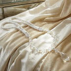 Stylish crystal tieback for home curtain decor