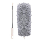Retail packaging of the Velvet Wipe microfiber duster.