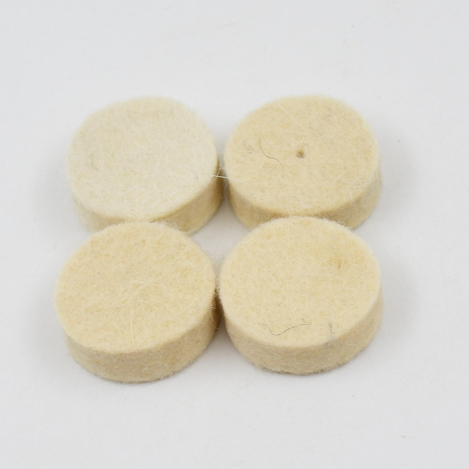 Grinding head and buffing wheel attachments for precise rotary tool polishing.