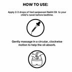 Ved Belly Button Oil aiding deep sleep and relaxation