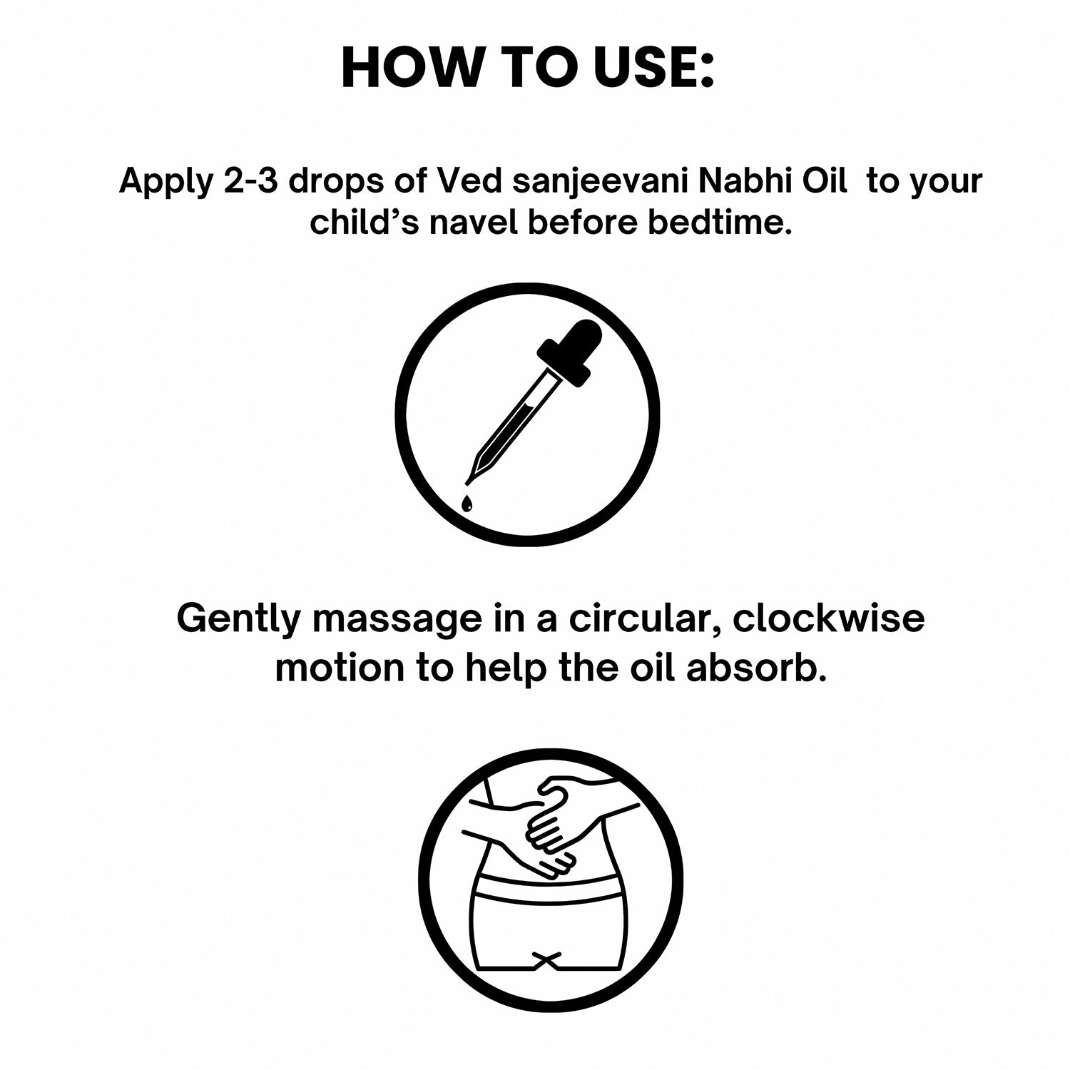 Ved Belly Button Oil aiding deep sleep and relaxation