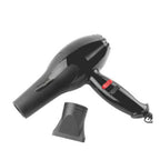 Professional hair dryer with a comfortable soft-touch handle and hanging loop.