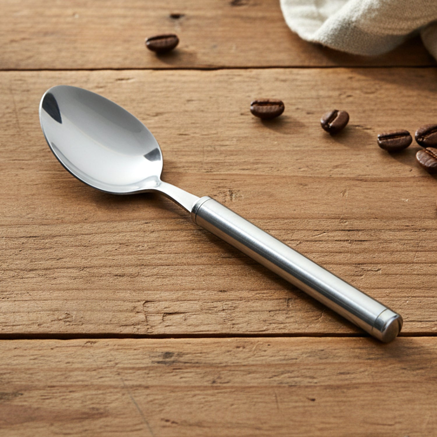Food-grade stainless steel spoons for modern dining