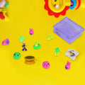 A vibrant 20-piece kids toy set displayed with its plastic commander container.