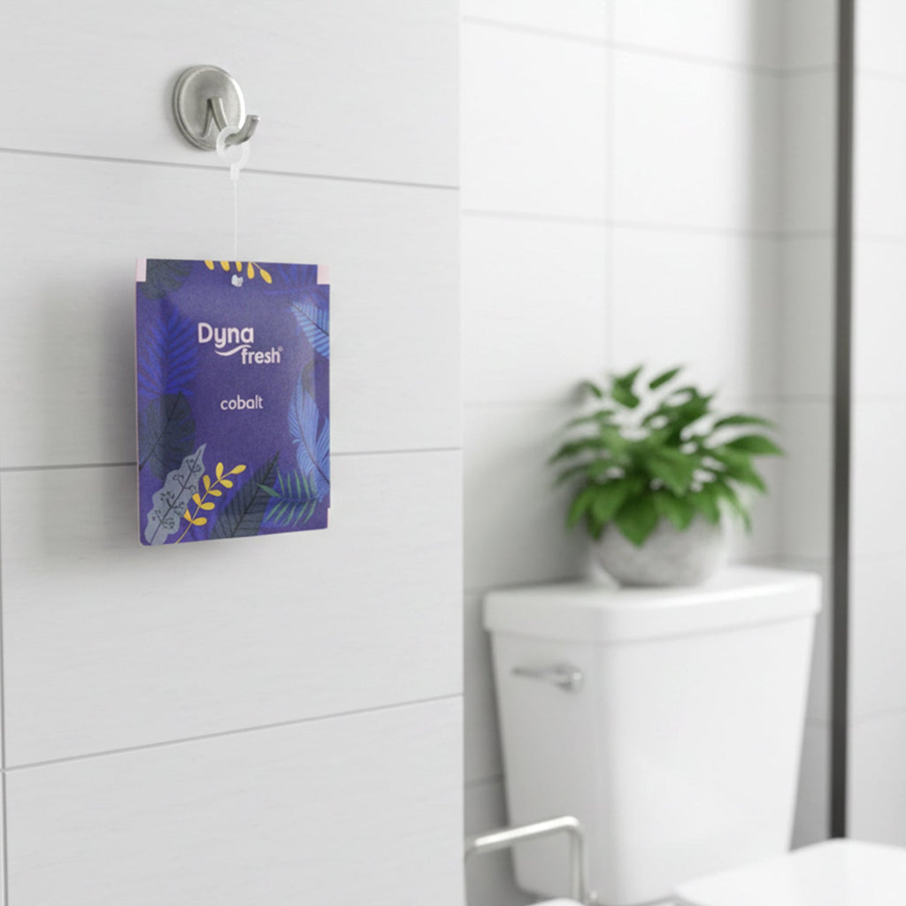 Compact cobalt fragrance gel pack suitable for indoor use