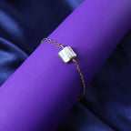Adjustable clasp of chain bracelet for customizable wrist fit