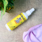 Natural rat repellent spray bottle for rodent control