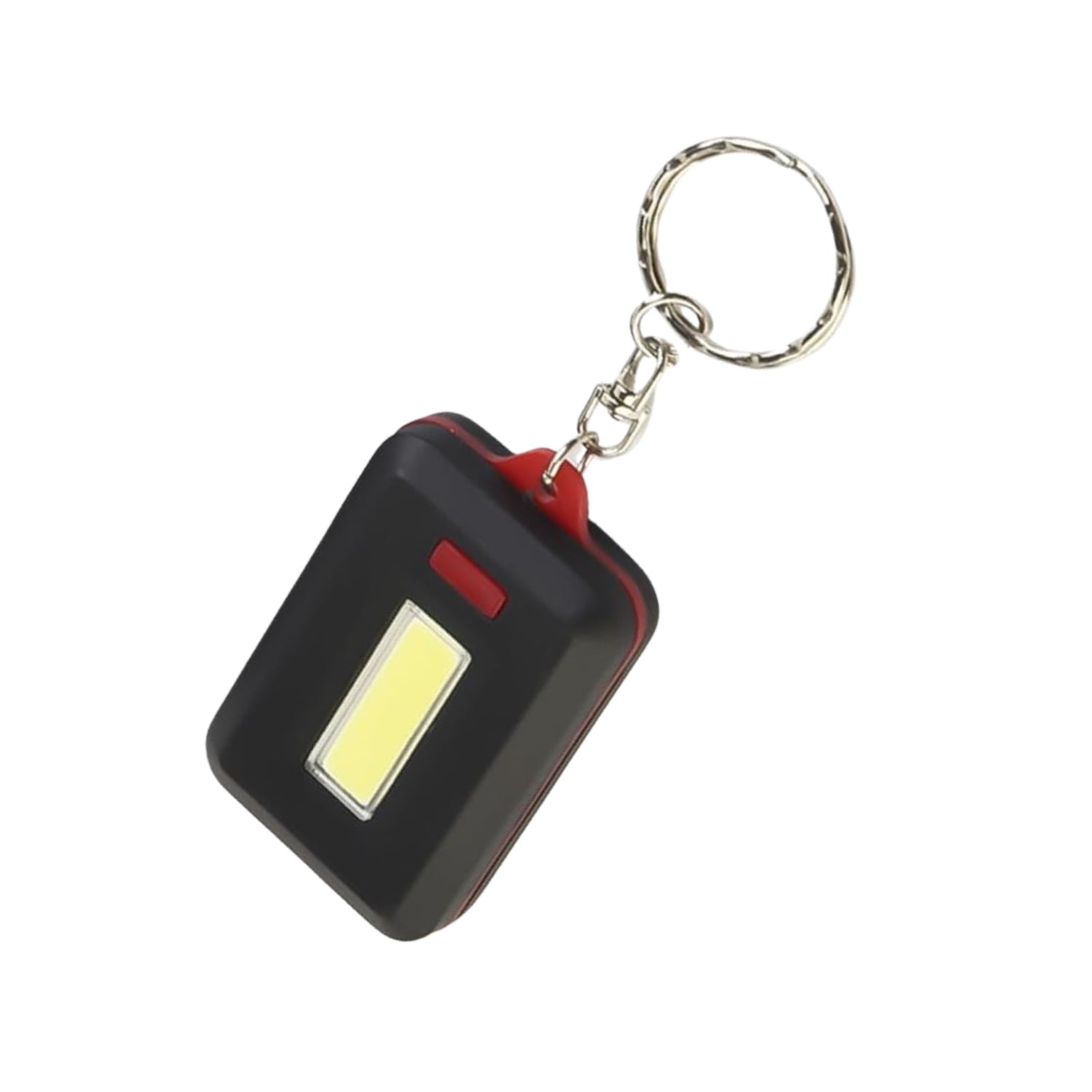 Glow loop feature glowing on LED keychain light