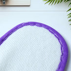 Neutral image of lightweight disposable guest slippers