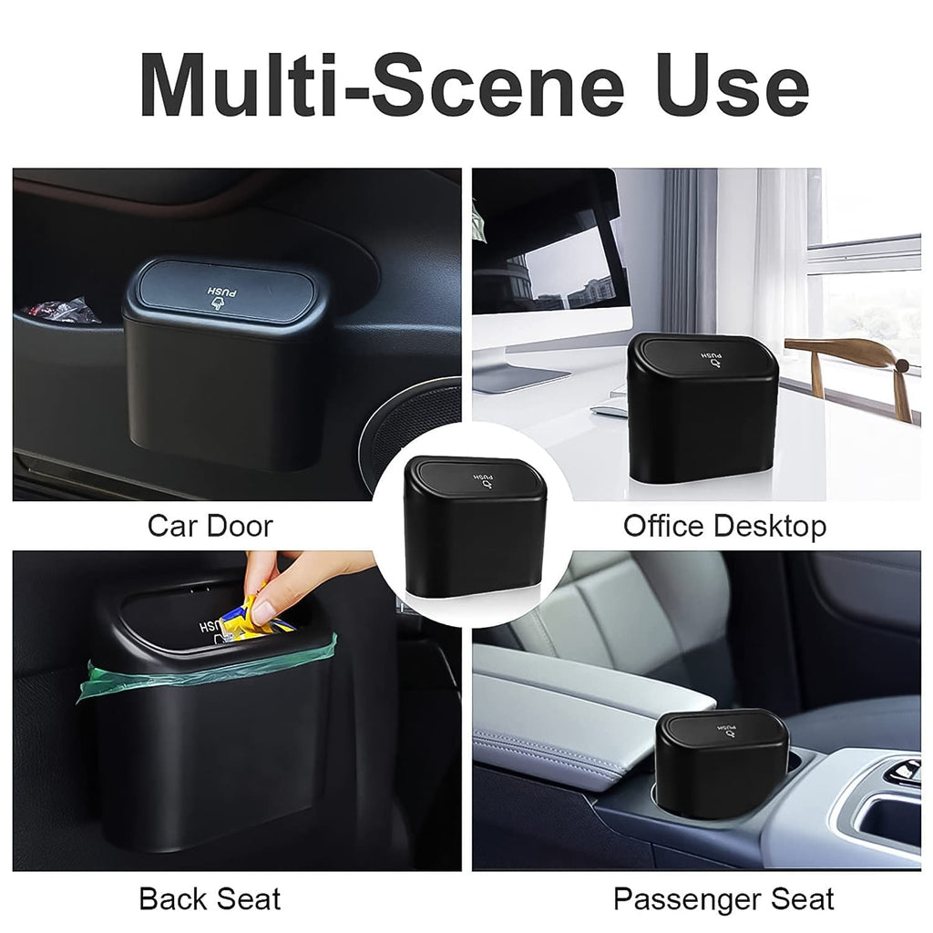 DashBin mini waterproof trash bin for organised car cleaning