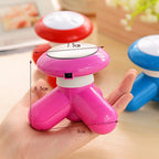 Hand holding the easy-to-use USB massager for stress relief.