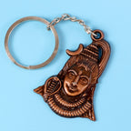 Lord Shiva keychain in peepal leaf blister packaging