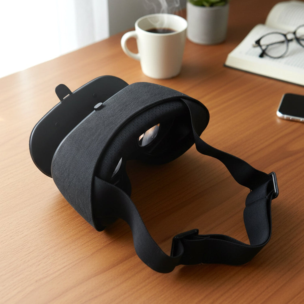 Washable VR eye pad cover ensuring hygiene during extended use