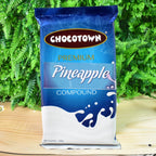 Close-up of the Chocotown Pineapple Compound Slab, highlighting its smooth texture.