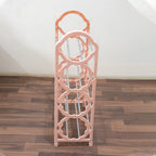 Versatile and foldable shoe rack for bedroom, closet, or utility areas