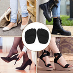 Heel cushion inserts set showing non slip and callus prevention features