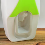 Back view of the dispenser, highlighting the 3M adhesive sticker for easy installation.