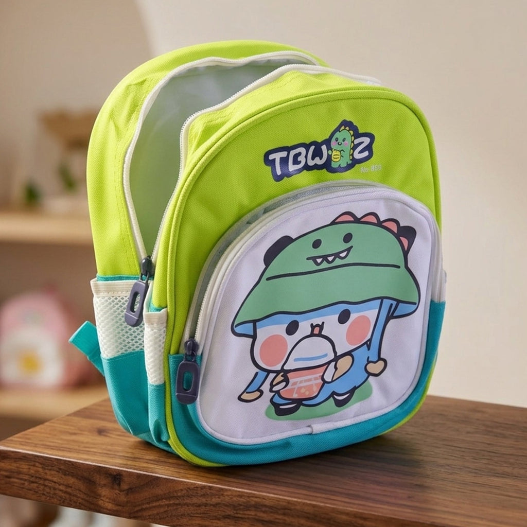 Lightweight, waterproof kids school bag with colorful prints