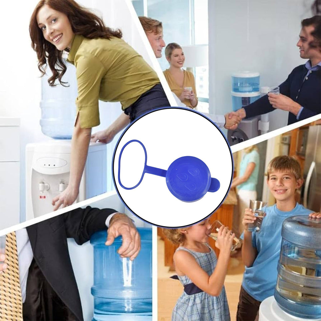 Airtight water jug cap made of reusable silicone material