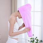 VelvaBloom Microfiber Hair Drying Towel in an attractive pineapple plaid design.
