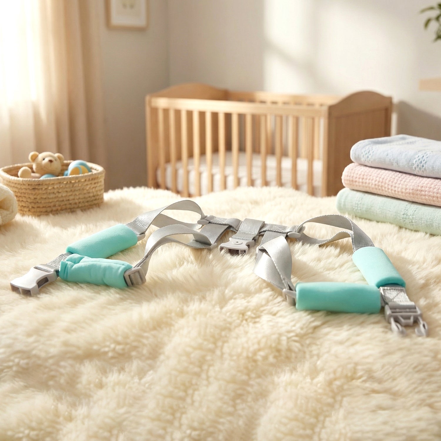 Neutral image of baby safety harness support belt