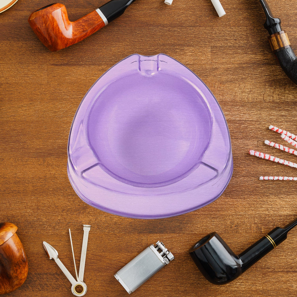 Lightweight transparent ashtray by Oblivion in mix colors