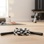Neutral fitness equipment image with jumping rope product