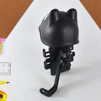 Close-up of bike phone holder sun visor with sturdy PP material
