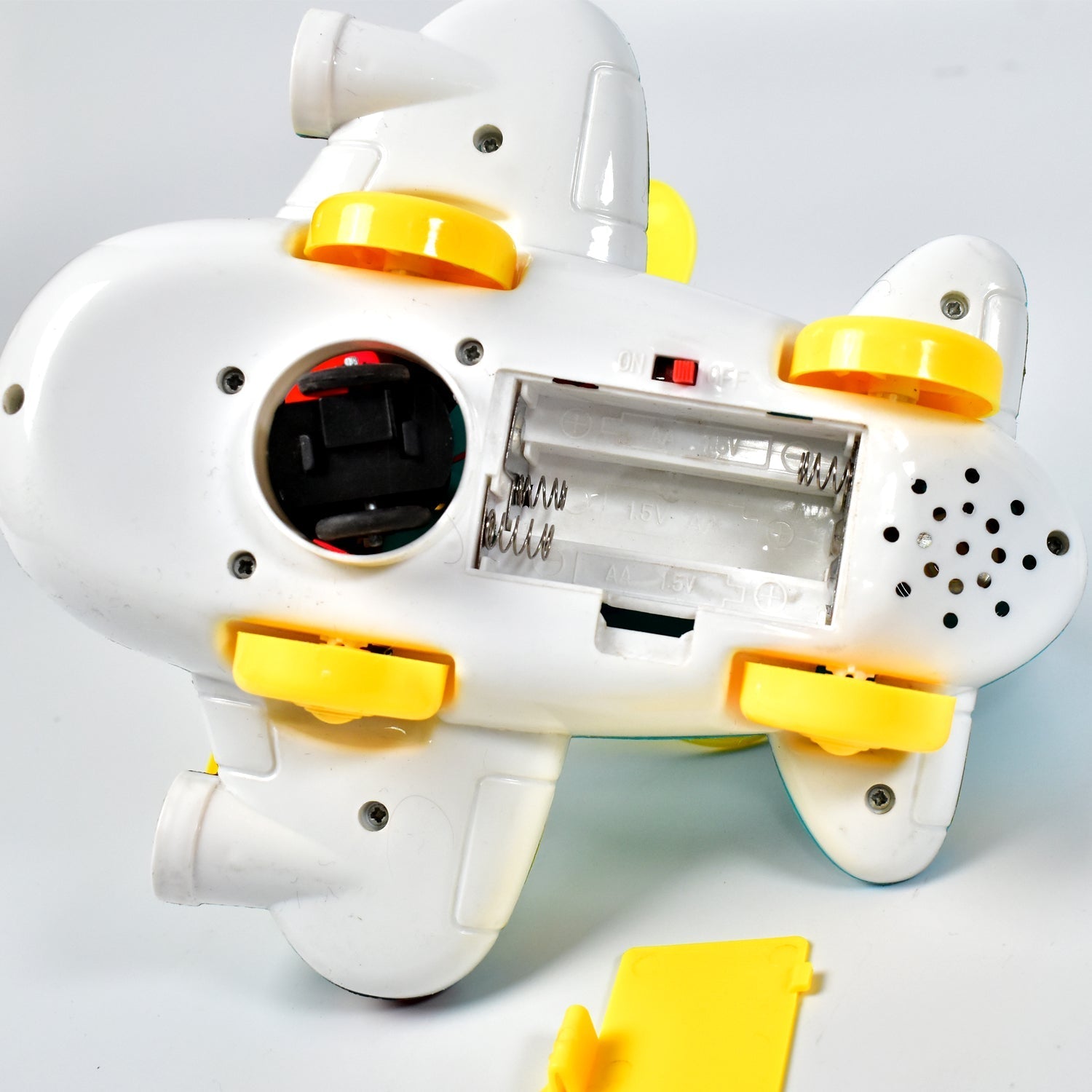 Cheerful light-up toy for babies, encouraging early development.