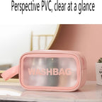 The BeautyBare Cosmetic Pouch Set (Set of 3) displayed open, showing organised compartments.