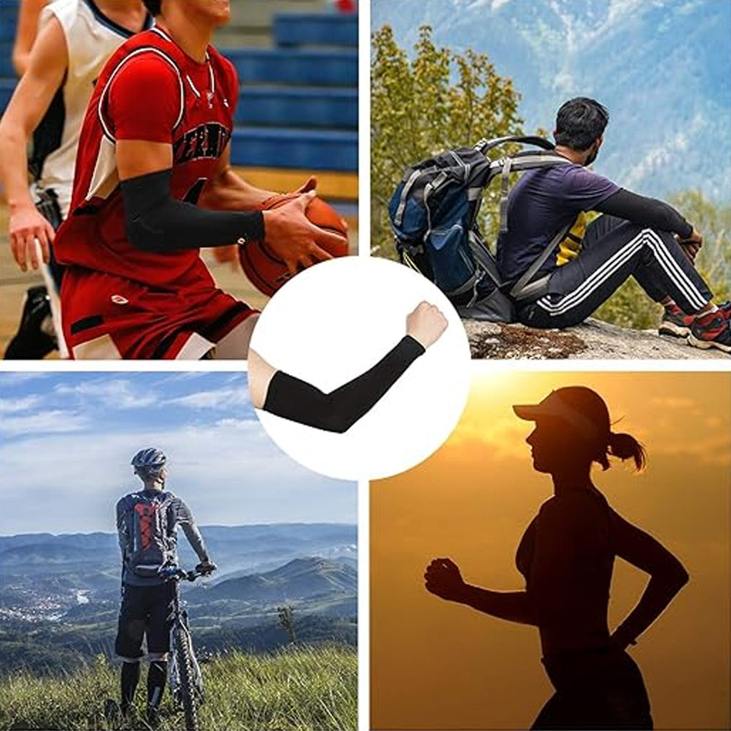 Seamless stretchable elbow compression sleeve for joint support