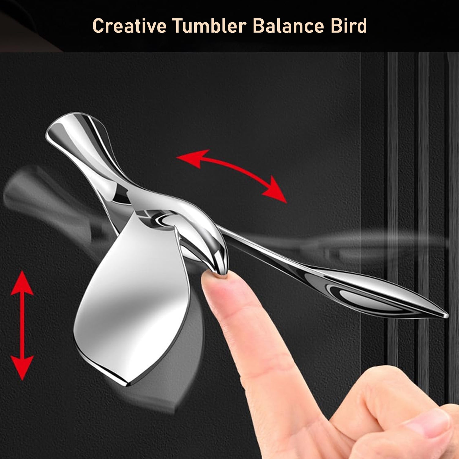 Beer bottle opener featuring magnetic cap catcher and rotating bird design