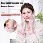 Silicone cuffs for washing and cleaning tasks