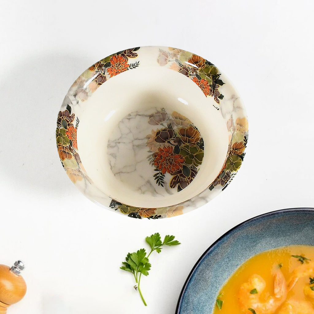 Microwave-safe plastic plate, demonstrating its utility for reheating meals.