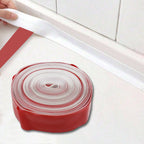 Waterproof Kitchen Sealing Tape applied around a sink for a clean finish.