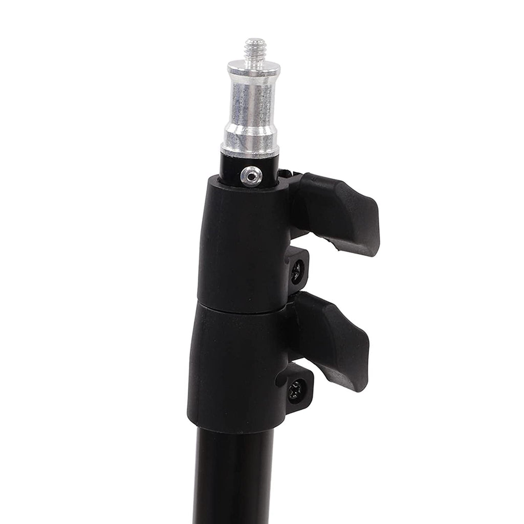Close-up of the robust build and anti-slip feet of the professional DSLR camera tripod.
