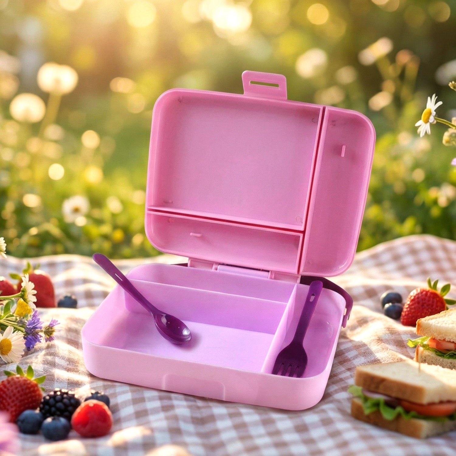 Portable lunch box perfect for office or school use