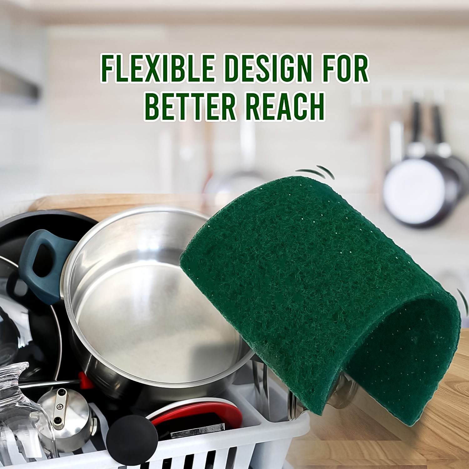 Top-down product view of the Wonder Fresh Dishwash Bar, emphasizing its compact size.